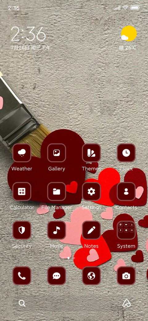 Love Brush screenshot