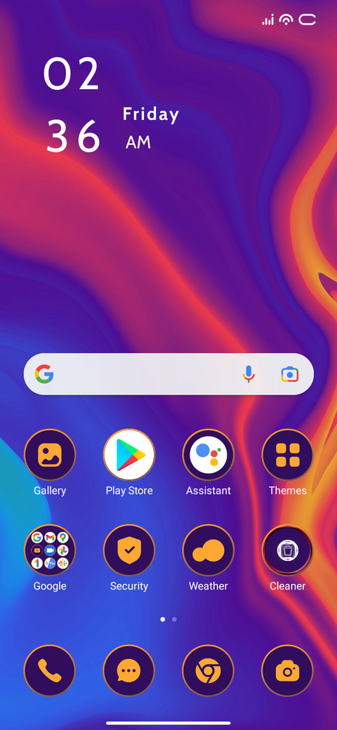 Colorful screenshot