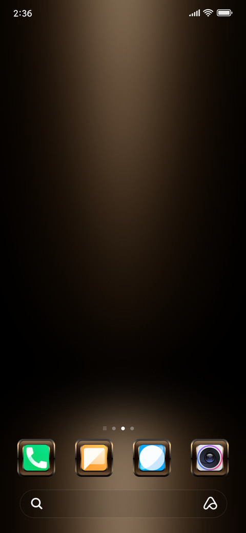 BlackGoldDarkmode screenshot