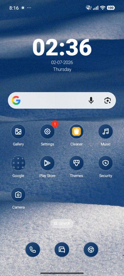Natural screenshot