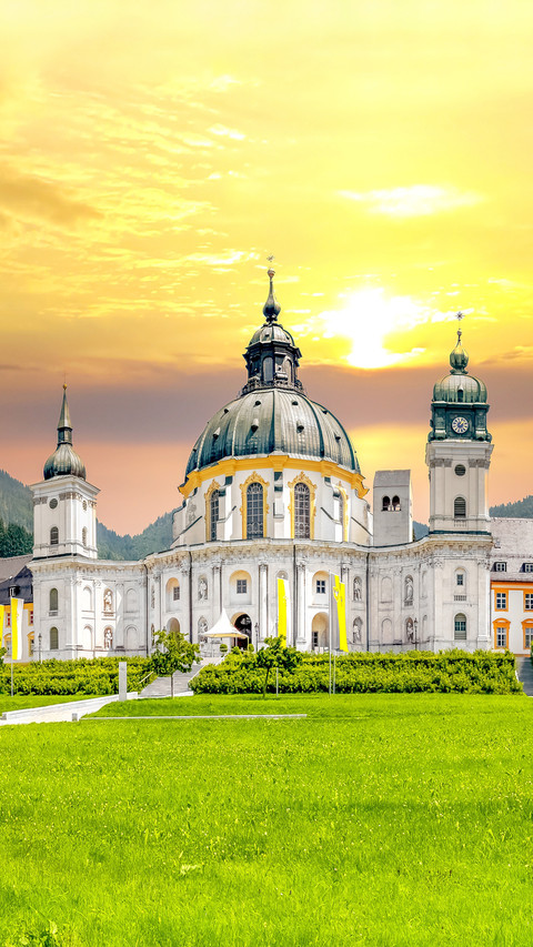 Abbey in Ettal, Bavaria, Germany screenshot