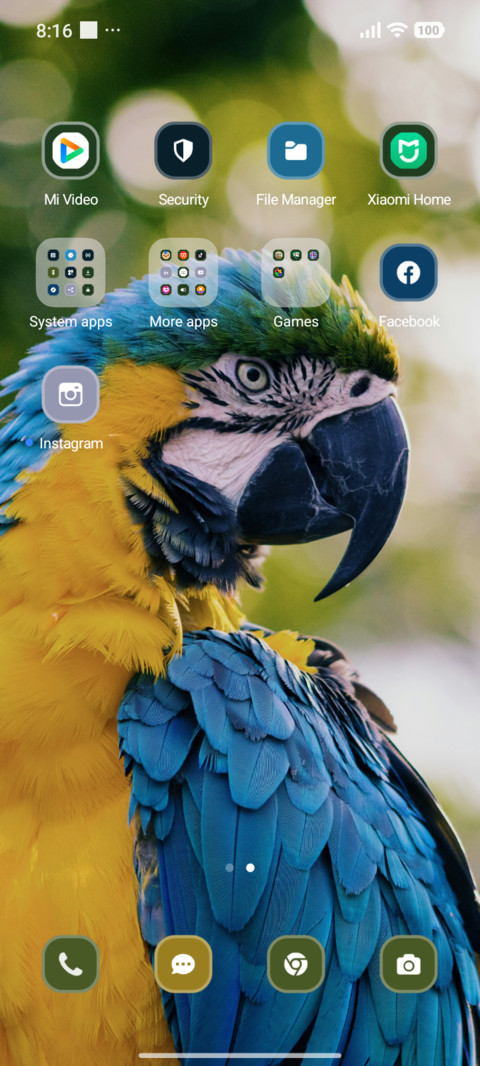 Parrot screenshot