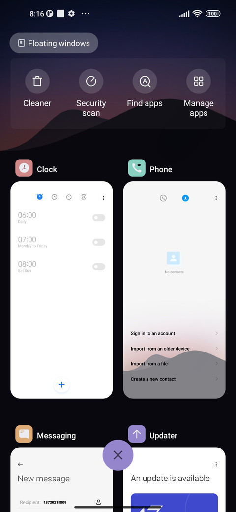 Dawn screenshot