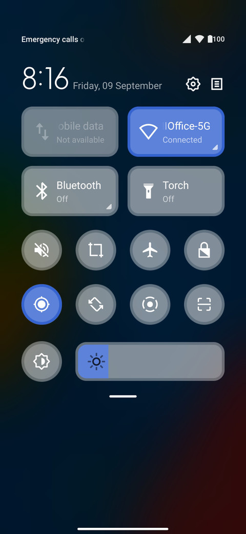 Miui UI IZ M13 screenshot