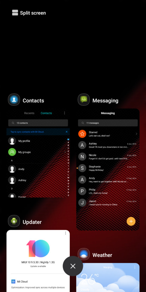 S Plus_DWM19 screenshot
