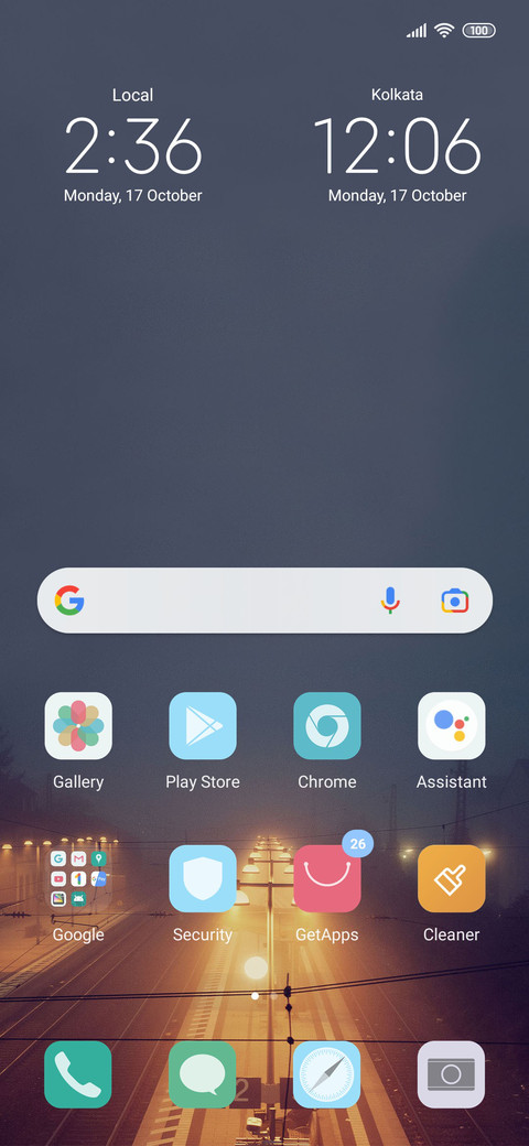 A misty rain screenshot