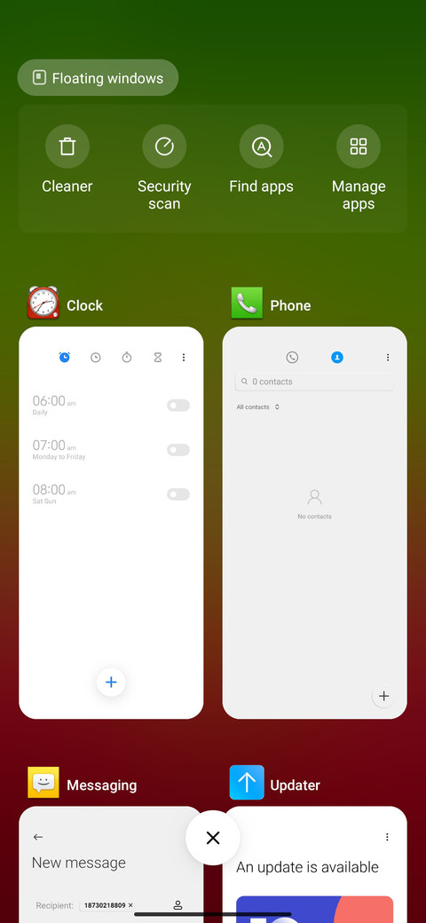 LG G2 screenshot