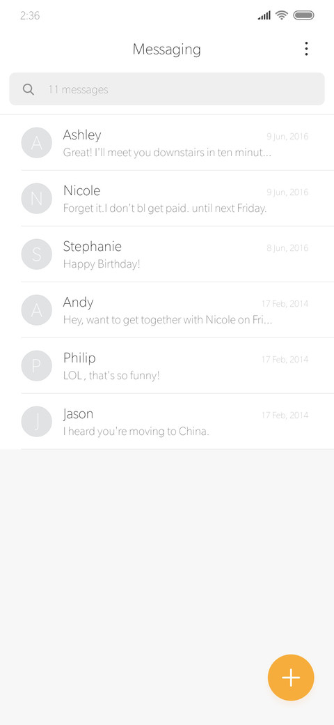 MIUI Font 000 screenshot