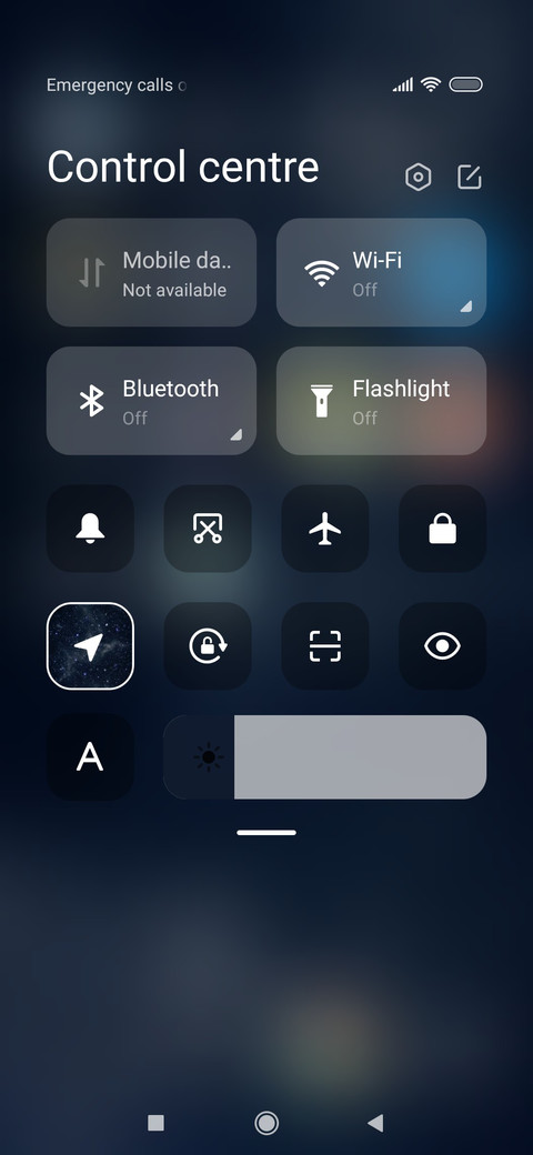 Starry Dark Night_3MDS screenshot