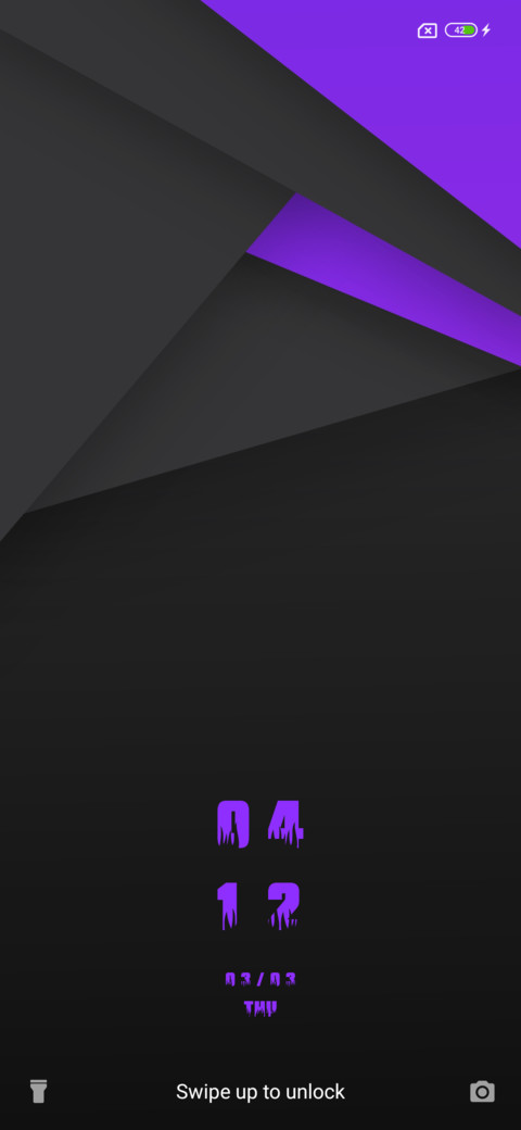 Purple Abstract screenshot