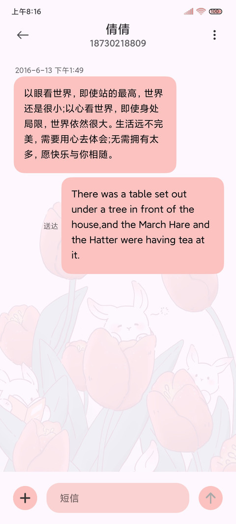 郁金香兔兔 双模式 screenshot