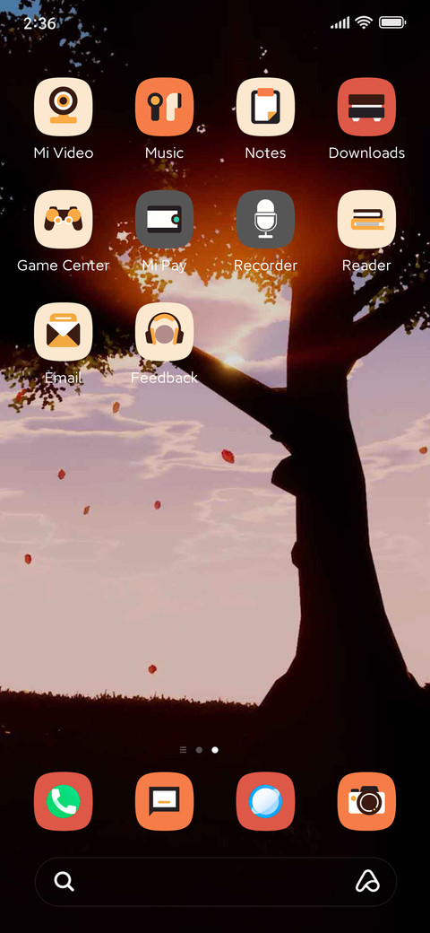  wind  leaves screenshot
