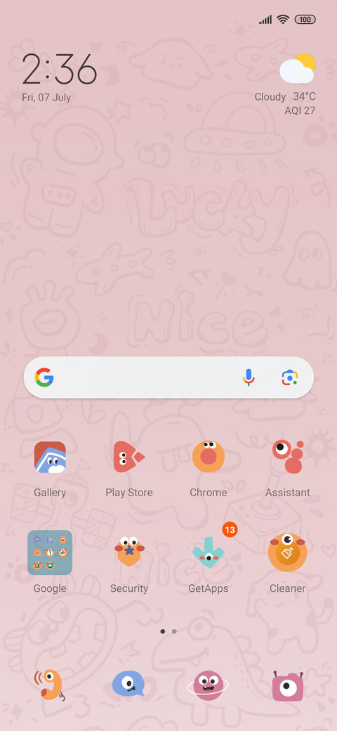 Doodle Alien Ship screenshot