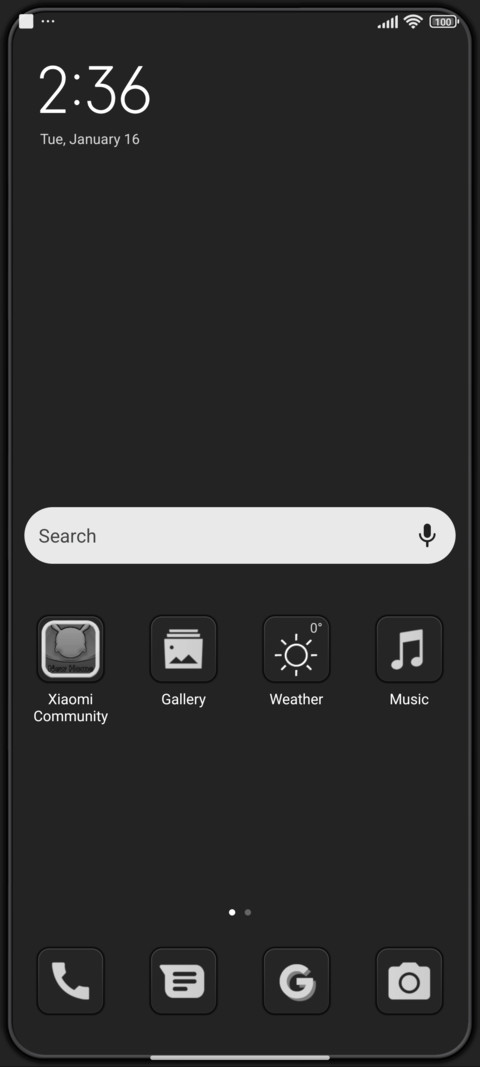 Hyper Grayish screenshot