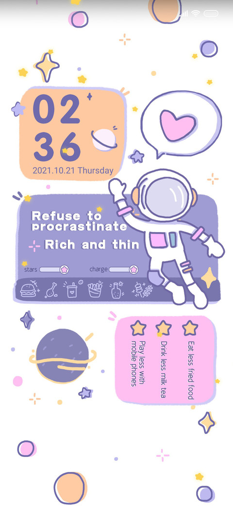 Color astronaut screenshot
