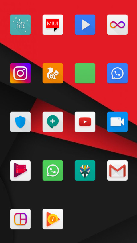 Android Black White V11 screenshot