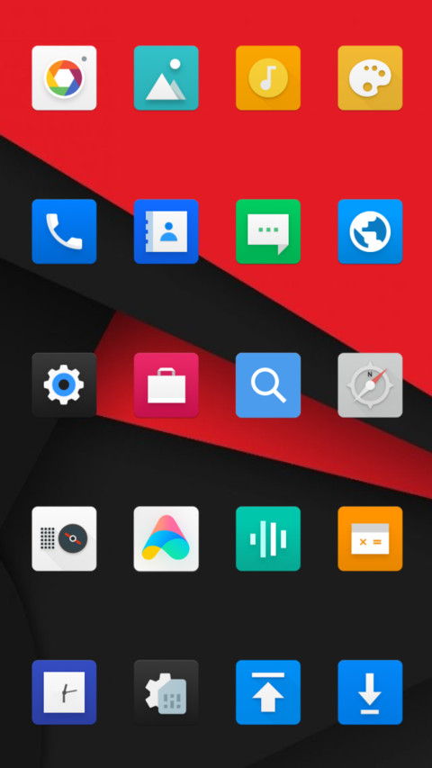 Android Black White V11 screenshot
