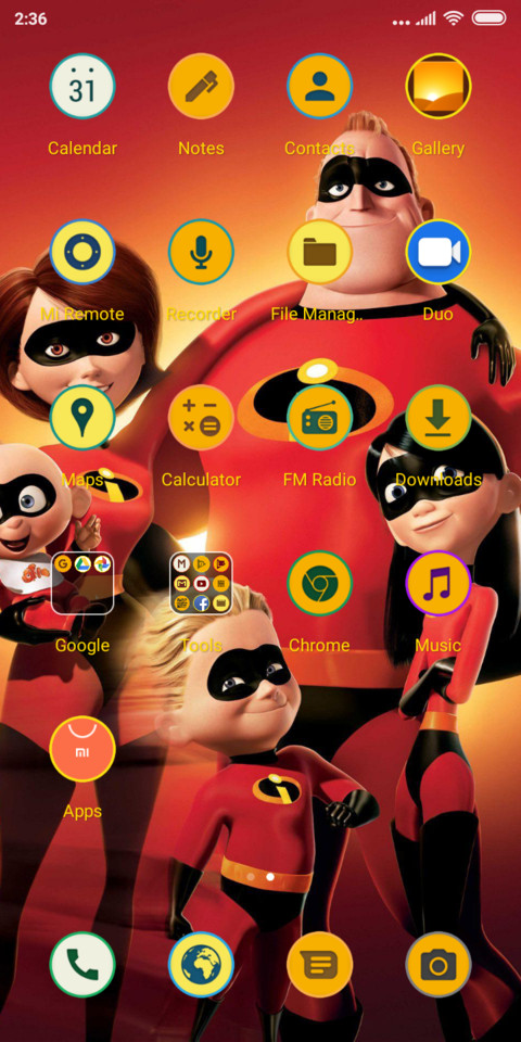 Incredibles_DWM19 screenshot
