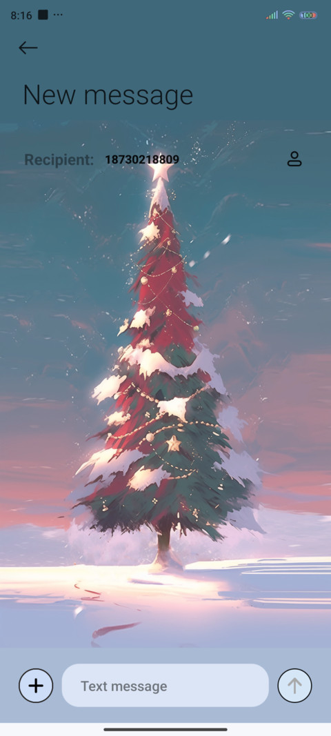 Christmas tree screenshot