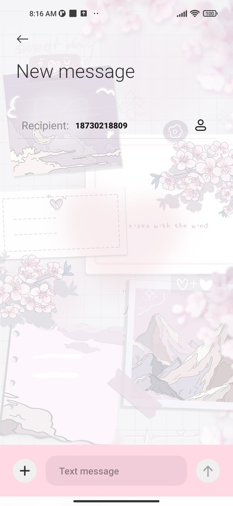 Romantic cherry screenshot
