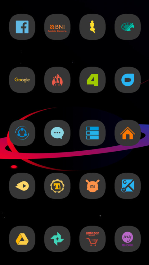 Dark Blue V10 screenshot