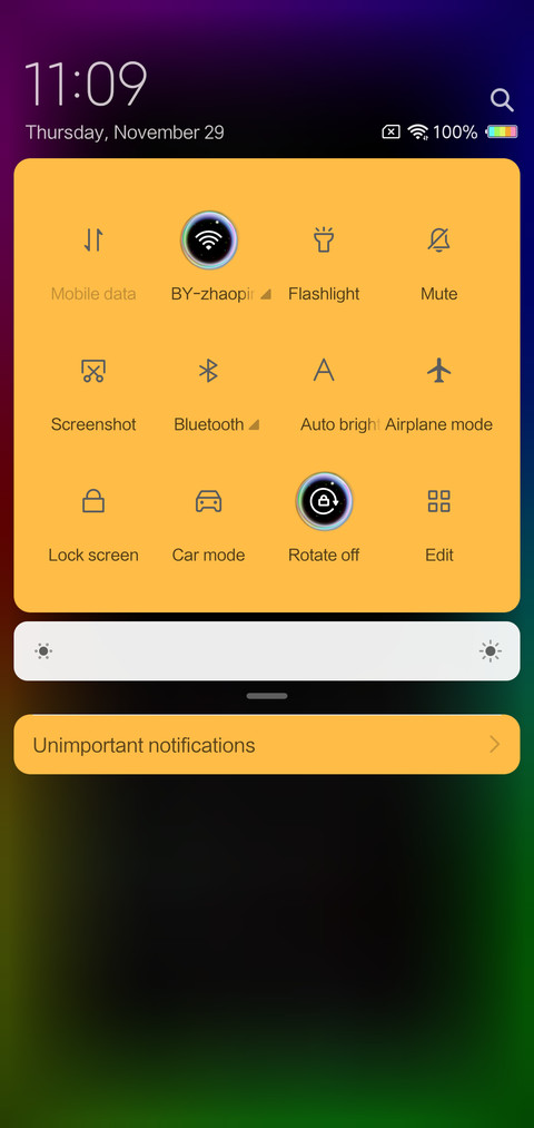 Rainbow Battery screenshot