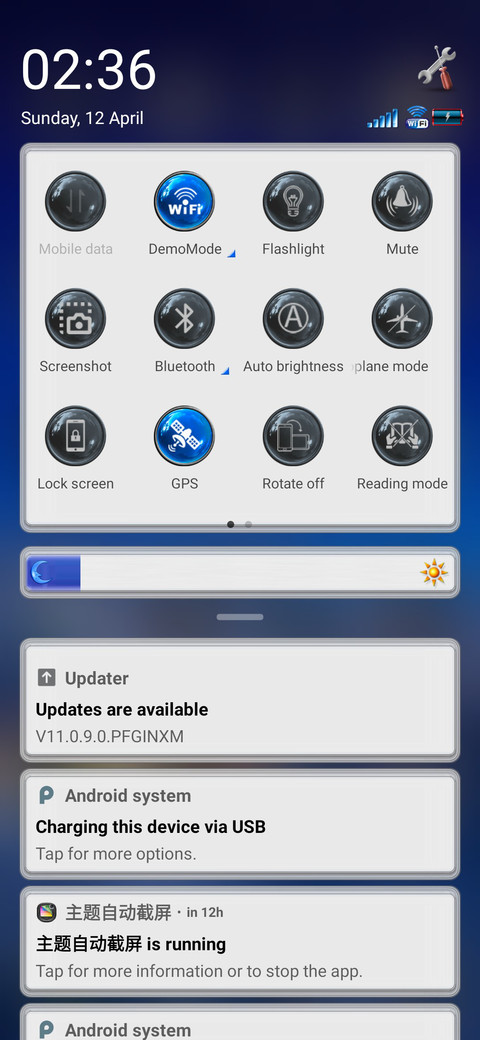 Light V11 screenshot