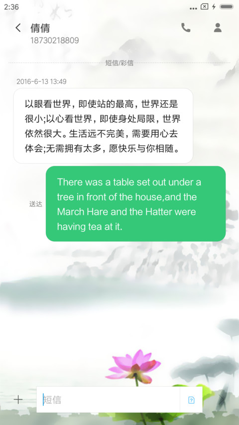中国风夏日莲花 screenshot
