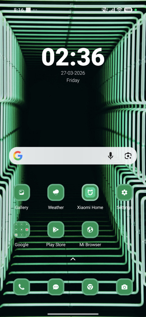 Green Tunnel screenshot