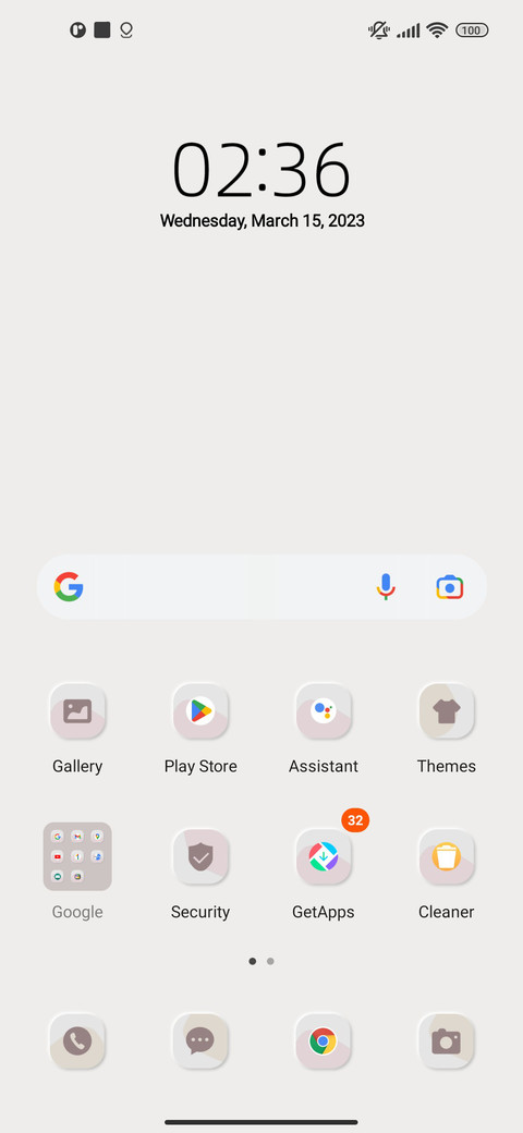 Minimalist Morandi screenshot