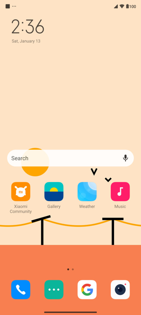 Flat Square screenshot
