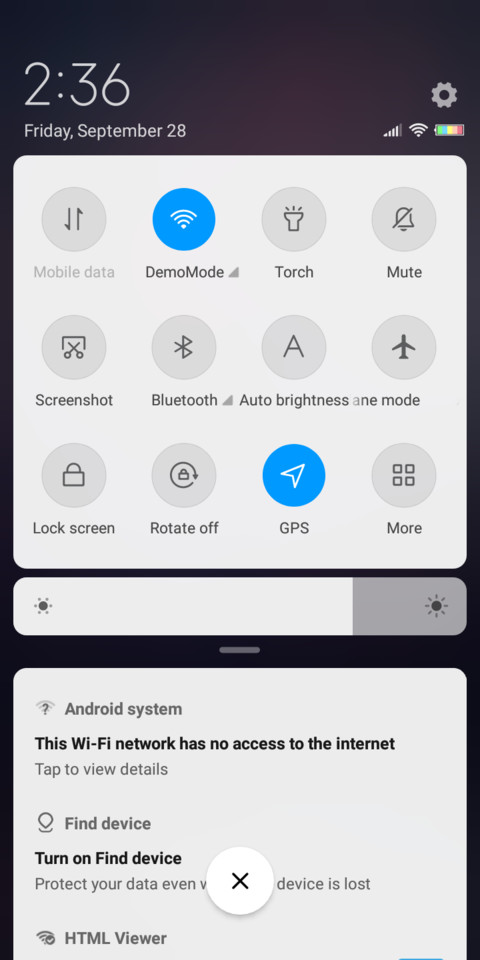 Starry screenshot