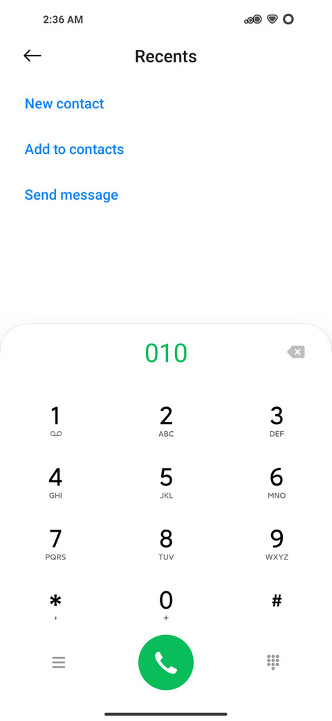 Blue OS screenshot