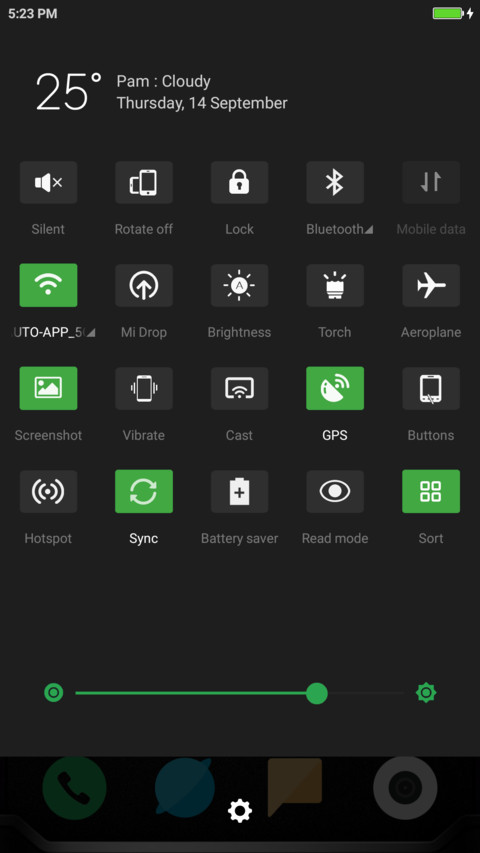 Blacky Os Light screenshot