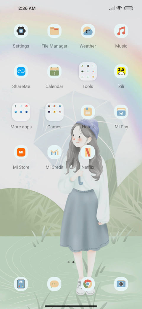 Rainy season screenshot