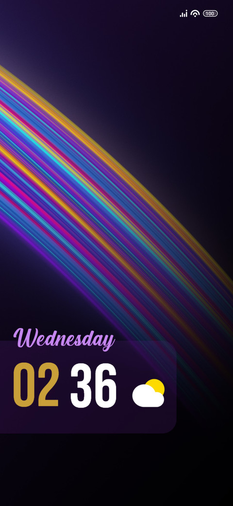 Multicolored Lines screenshot