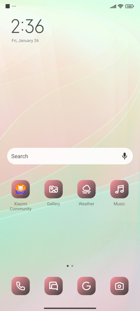 Blurry Design screenshot