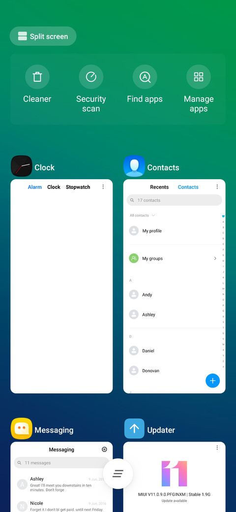 Lenovo A1000 Redong Theme screenshot