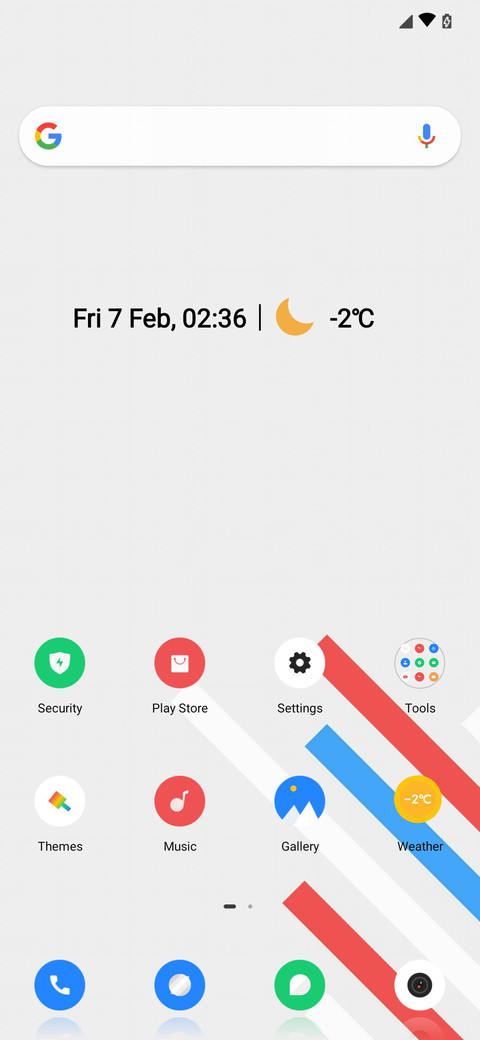 Evolution X OS screenshot