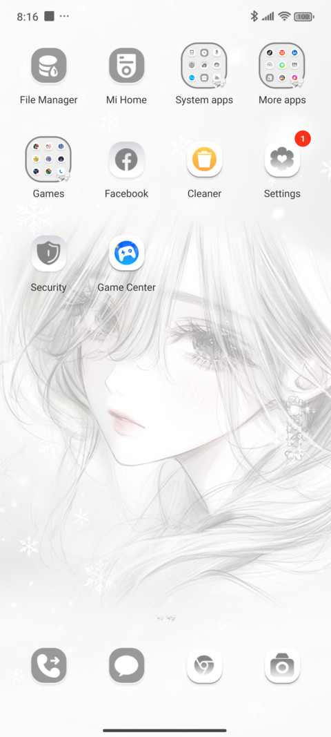 Winter Snow Girl screenshot