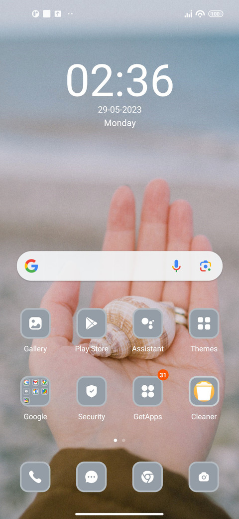Shell screenshot