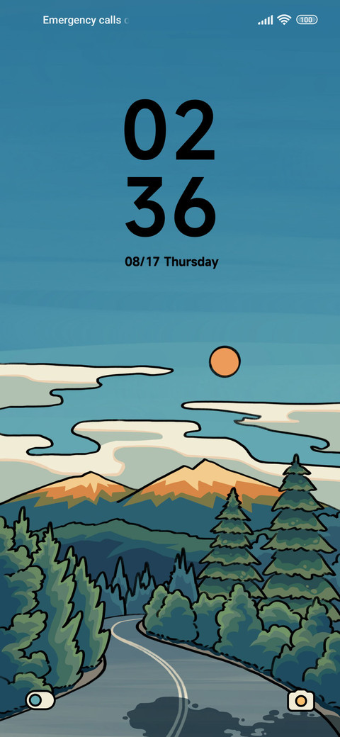 Forest Sunset screenshot