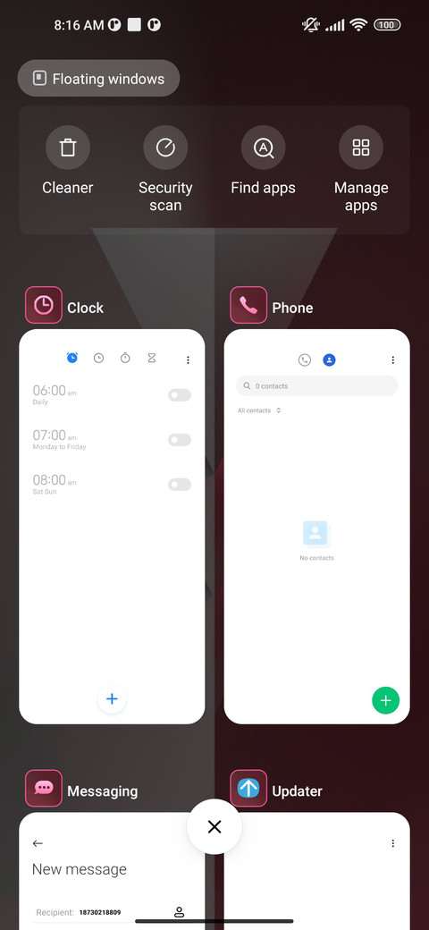 Luxury screen screenshot