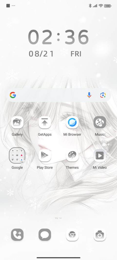 Winter Snow Girl screenshot
