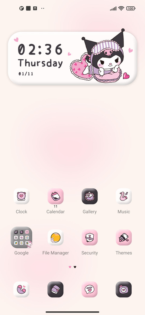 Sanrio party screenshot