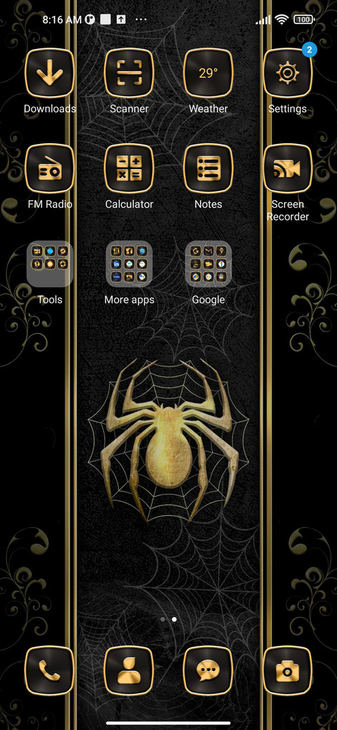 Golden Spider screenshot