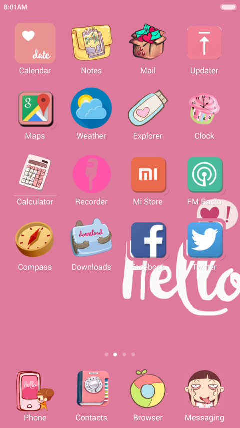 Cute Little Pink screenshot