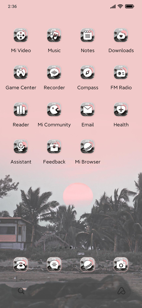 Sunset screenshot