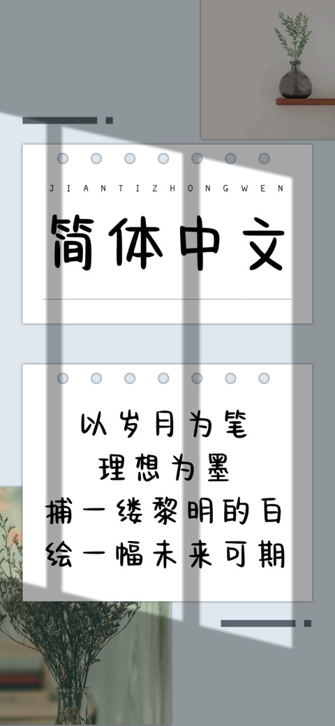 简体中文 screenshot
