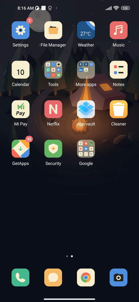 Campfire screenshot